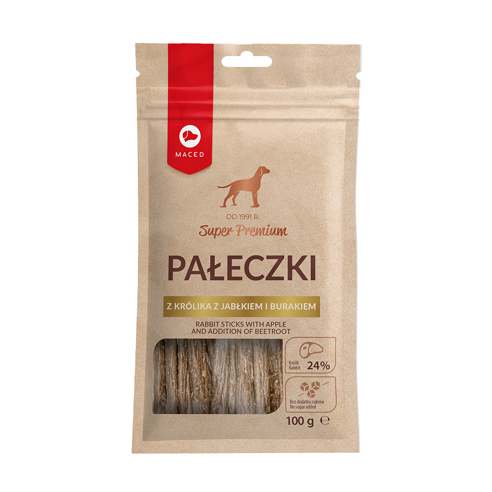 Maced Przysmak dla Psa Pałeczki MIX 5x100g